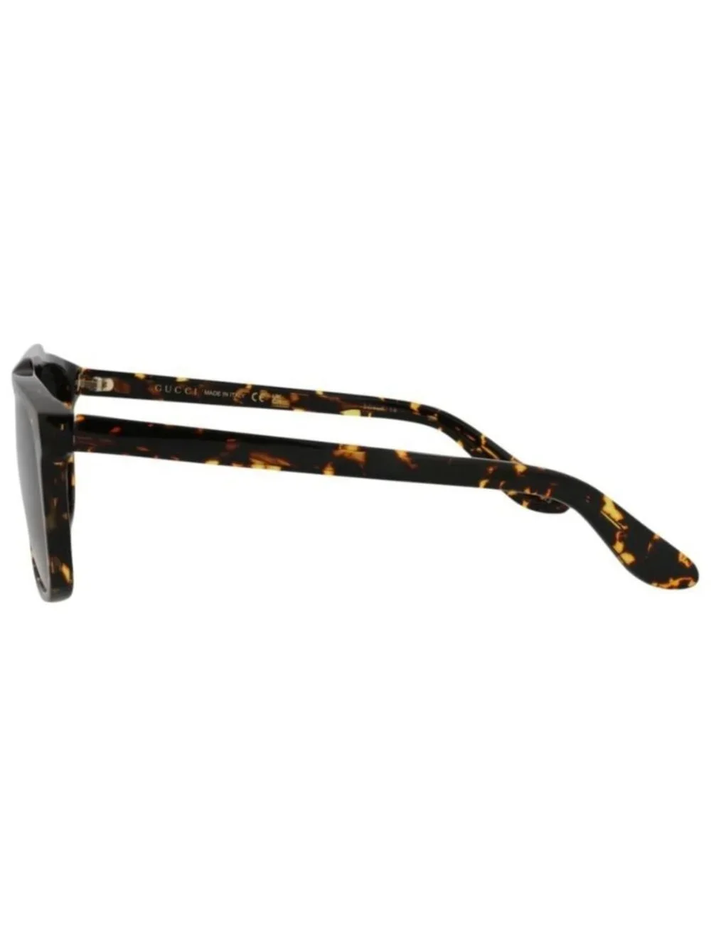 New Gucci Mens Aviator Havana Havana Green Fashion Designer Sunglasses